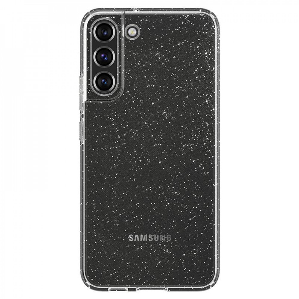 Чохол-накладка Spigen Liquid Crystal Glitter для Samsung Galaxy S22 SM-S901 Crystal Quartz (ACS03985)