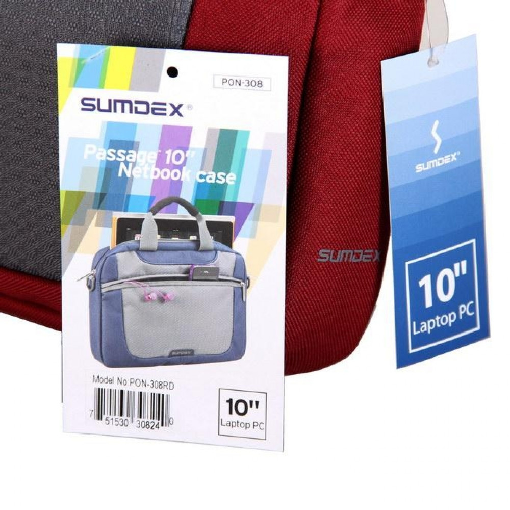 Сумка для ноутбука Sumdex PON-308RD 10