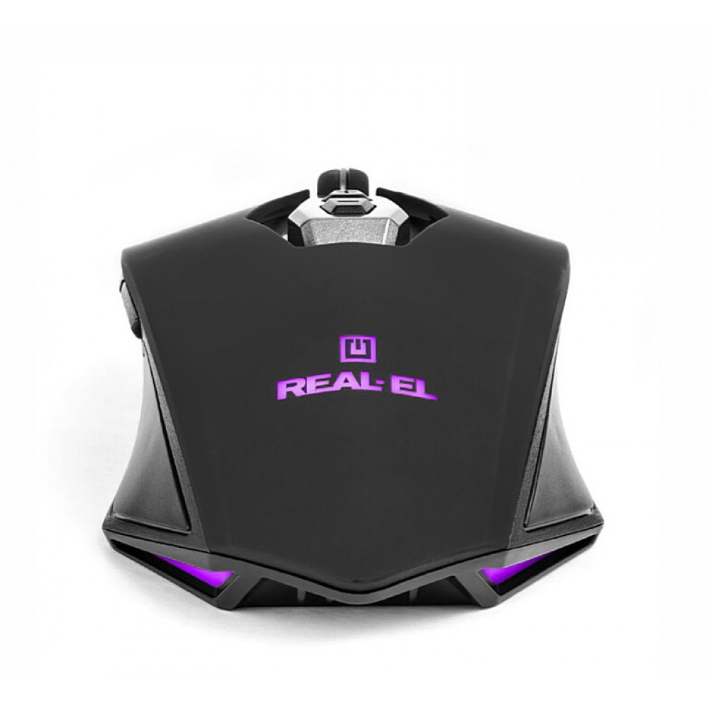 Миша REAL-EL RM-525 Black (EL123200029)