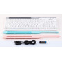 Клавіатура бездротова A4Tech Fstyler FBK25 White 