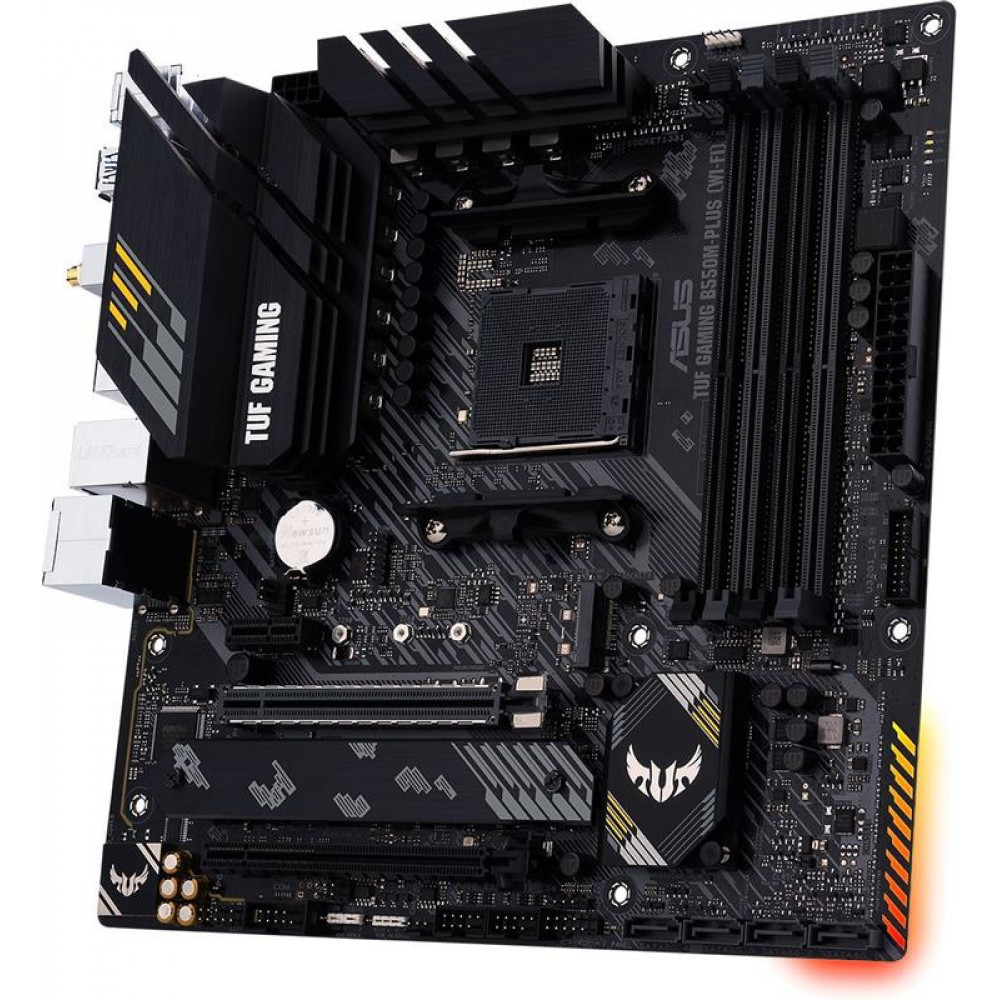Материнська плата Asus TUF Gaming B550M-Plus WiFi II Socket AM4