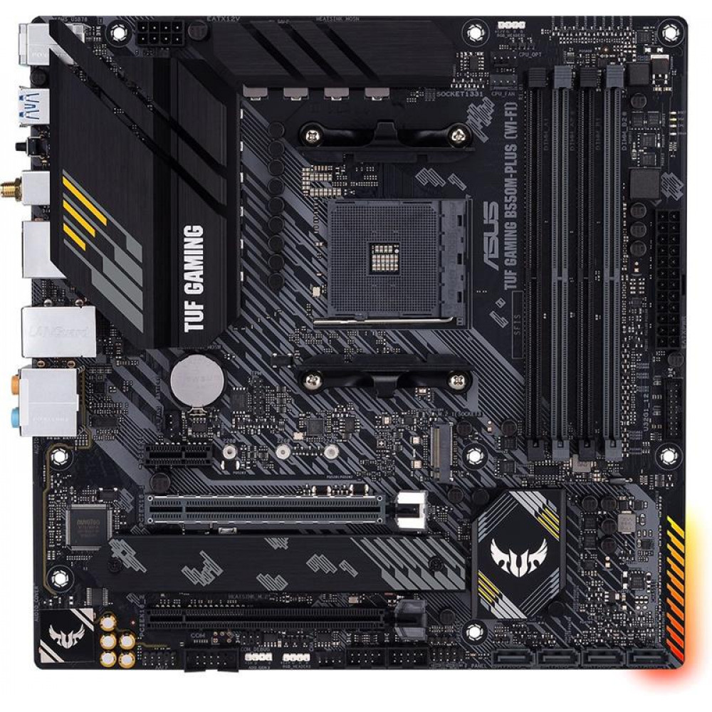 Материнська плата Asus TUF Gaming B550M-Plus WiFi II Socket AM4