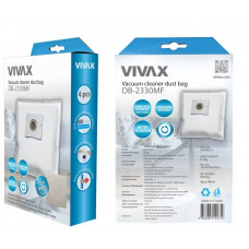 Мішки Vivax Home для пилососу синт. 4шт/уп + фільтр 13х15см (DB-2330MF)