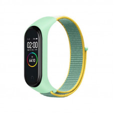 Ремінець BeCover Nylon Style для Xiaomi Mi Smart Band 7 Green-Yellow (707660) Ремінець BeCover Nylon Style для Xiaomi Mi Smart Band 7 Green-Yellow (707660)