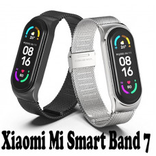 Ремінець BeCover Metal для Xiaomi Mi Smart Band 7 Gold (707495)