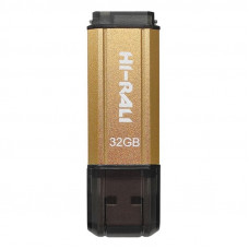 Флеш-накопичувач USB 32GB Hi-Rali Stark Series Gold (HI-32GBSTGD) Флеш-накопичувач USB 32GB Hi-Rali Stark Series Gold (HI-32GBSTGD)