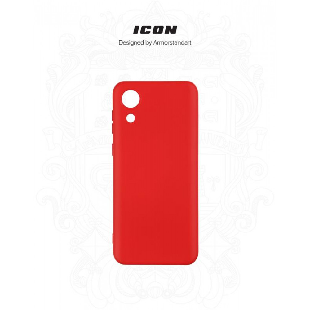 Чохол-накладка Armorstandart Icon для Samsung Galaxy A03 Core SM-A032 Red (ARM60881)