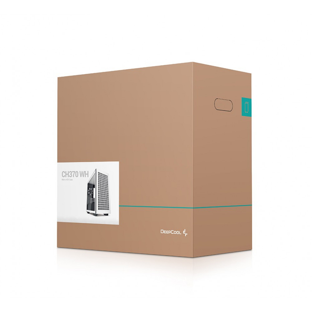 Корпус DeepCool CH370 White (R-CH370-WHNAM1-G-1) без БЖ