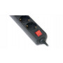 Фільтр живлення REAL-EL RS-6 Protect USB 3m Black Фільтр живлення REAL-EL RS-6 Protect USB 3m Black