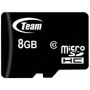 Карта пам`ятi MicroSDHC 8GB Class 10 Team + SD-adapter (TUSDH8GCL1003)-