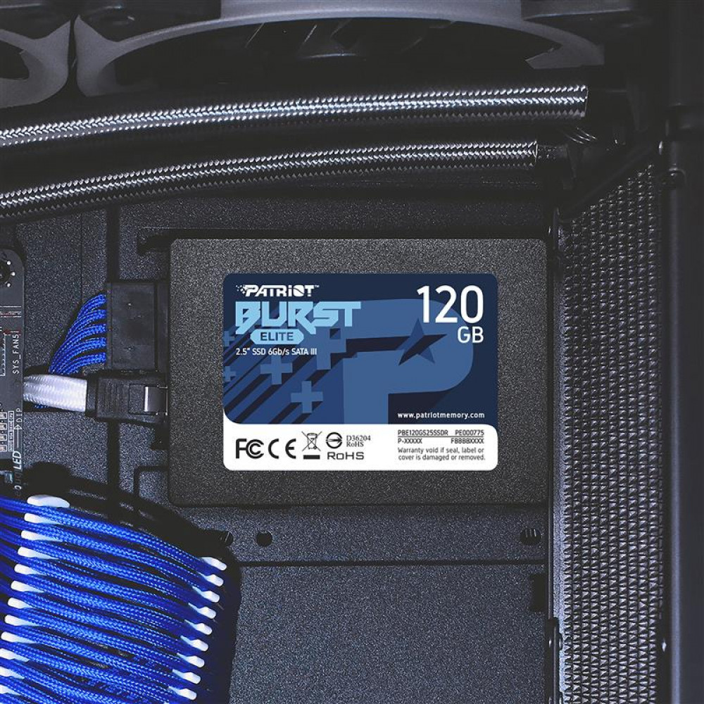 Накопичувач SSD  120GB Patriot Burst Elite 2.5