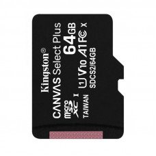 Карта пам`яті MicroSDXC 64GB UHS-I Class 10 Kingston Canvas Select Plus R100MB/s (SDCS2/64GBSP) Карта пам`яті MicroSDXC 64GB UHS-I Class 10 Kingston Canvas Select Plus R100MB/s (SDCS2/64GBSP)