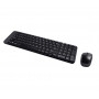 Комплект (клавіатура, миша) бездротовий Logitech MK220 Black (920-003168)
