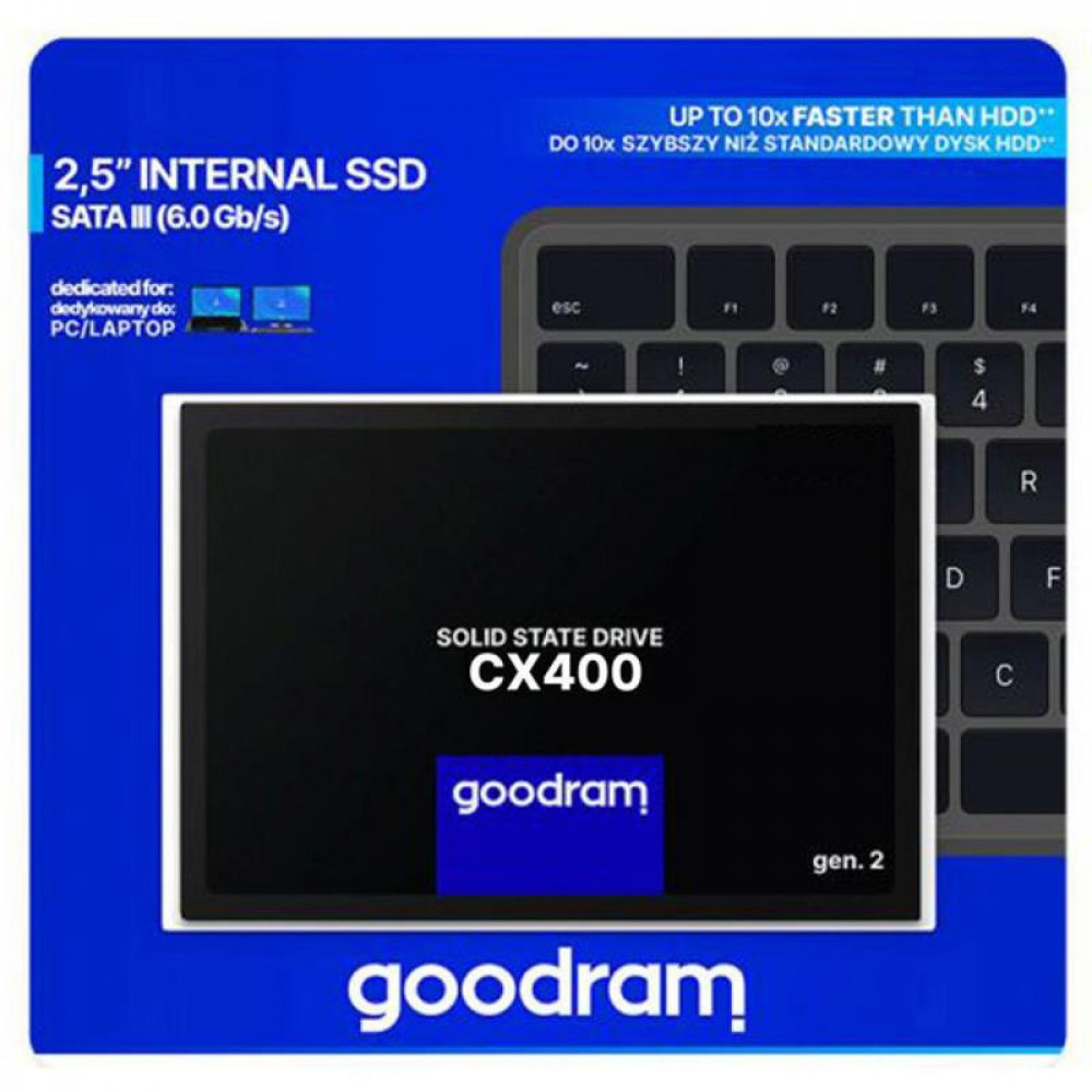 Накопичувач SSD  512GB Goodram CX400 Gen.2 2.5