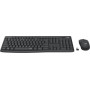 Комплект (клавiатура, миша) бездротовий Logitech MK295 Combo Black (920-009800)