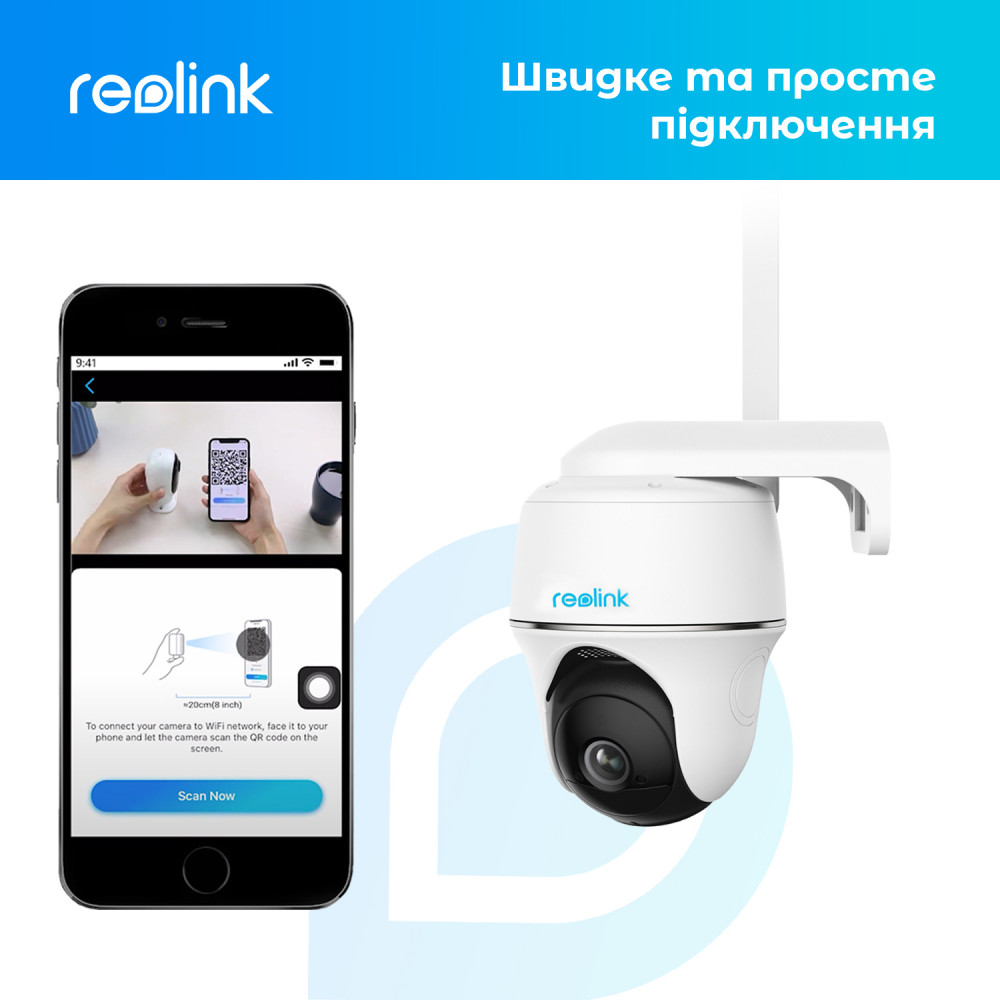 IP-камера Reolink Go PT Plus без сонячної панелі