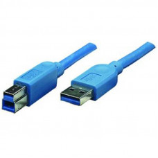 Кабель Atcom USB - USB Type-B V 3.0 (M/M), 1.8 м, blue (12823)