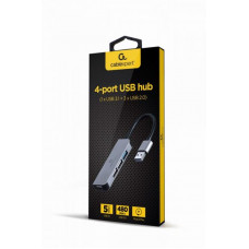 USB-хаб Cablexpert 4 ports Grey (UHB-U3P1U2P3-01) USB-хаб Cablexpert 4 ports Grey (UHB-U3P1U2P3-01)