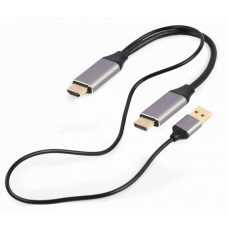 Кабель Cablexpert (A-HDMIM-DPM-01) HDMI-DisplayPort, 2м
