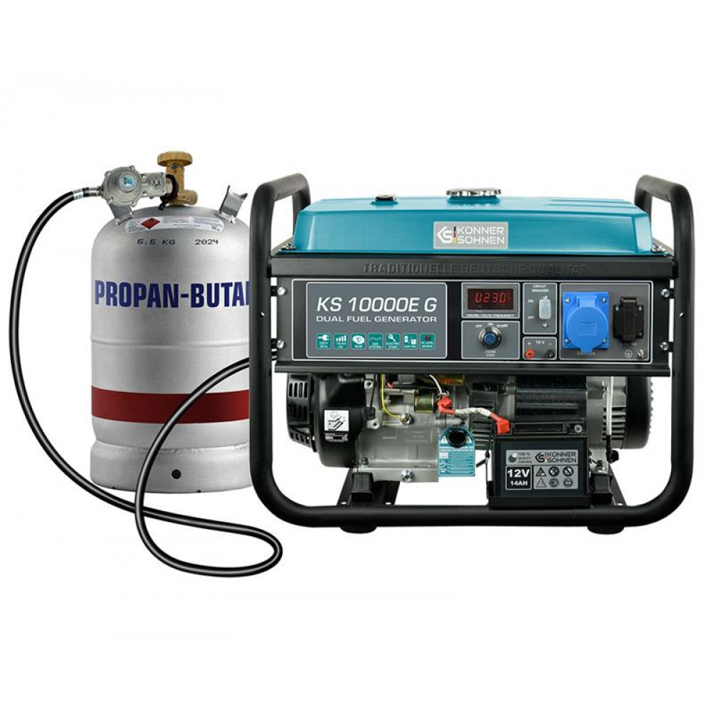 Генератор газобензиновий Konner&Sohnen KS 10000E G