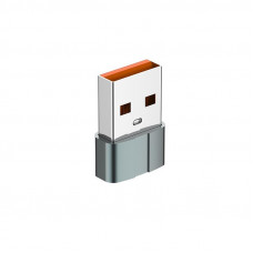 Адаптер ColorWay USB Type-C - USB V 2.0 (F/M) silver (CW-AD-CA)