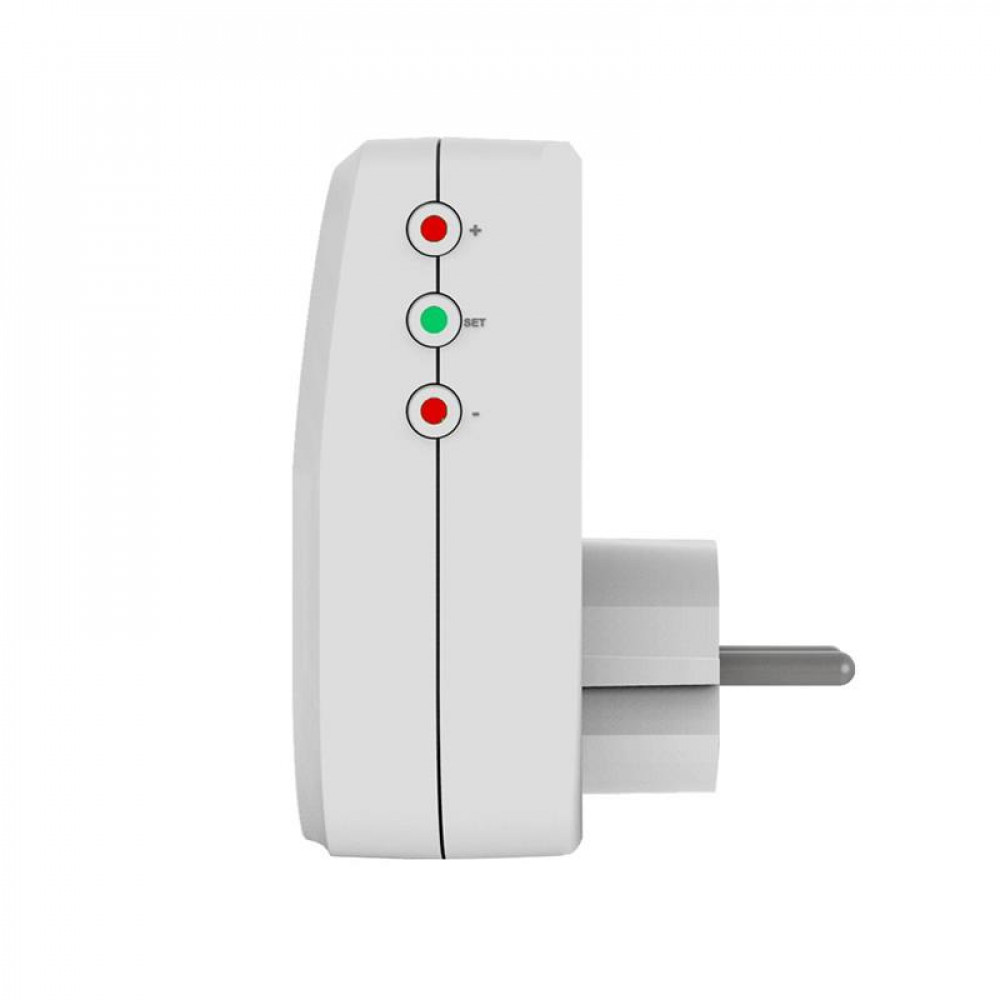 Реле напруги ColorWay (16A/3680W) 150V-210V/230V-280V, DS2, 1 розетка