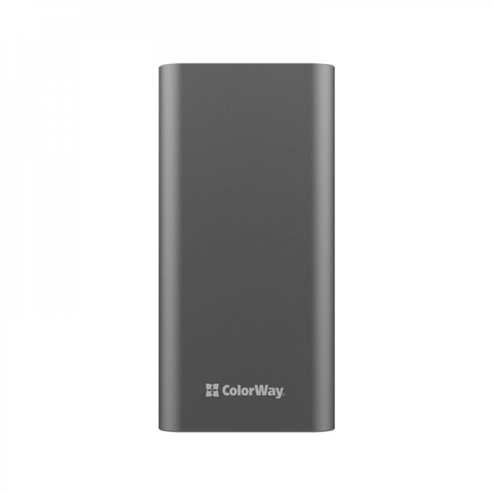 Універсальна мобільна батарея ColorWay 20000mAh Gray (CW-PB200LPH3GR-PDD)