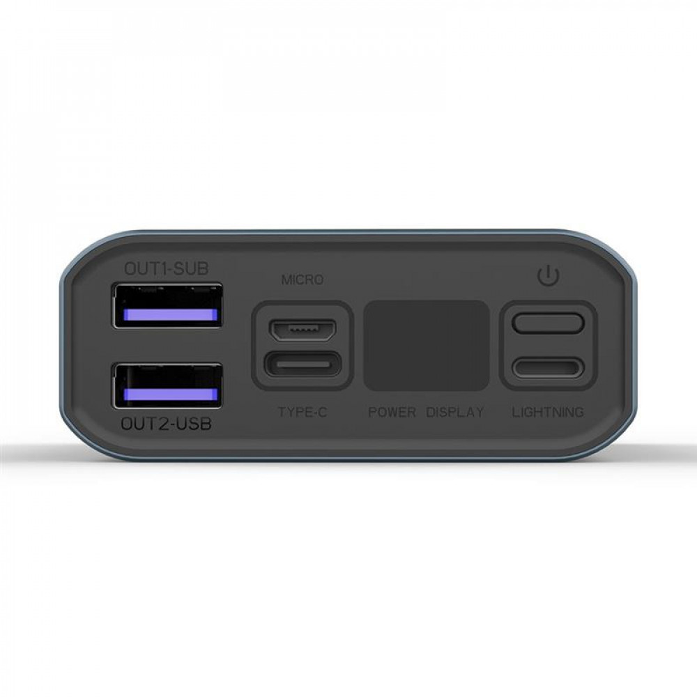 Універсальна мобільна батарея ColorWay 20000mAh Gray (CW-PB200LPH3GR-PDD)