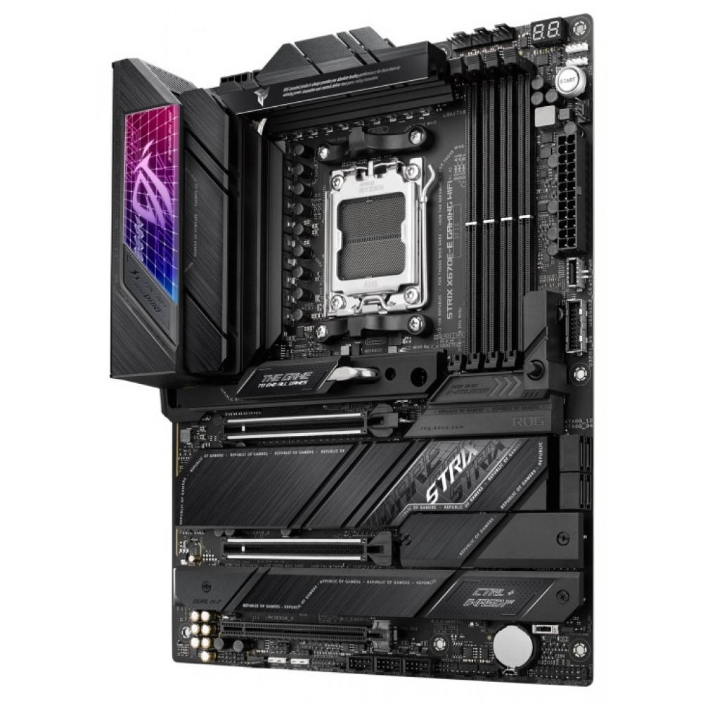 Материнська плата Asus ROG Strix X670E-E Gaming WiFi Socket AM5