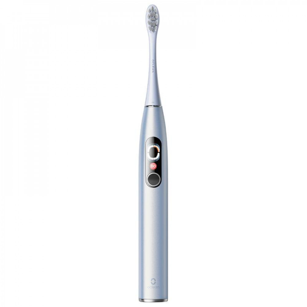 Розумна зубна електрощітка Oclean X Pro Digital Electric Toothbrush Glamour Silver (6970810552560)