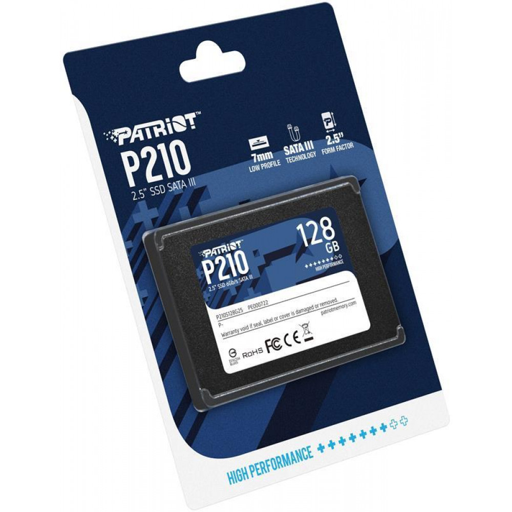 Накопичувач SSD  128GB Patriot P210 2.5