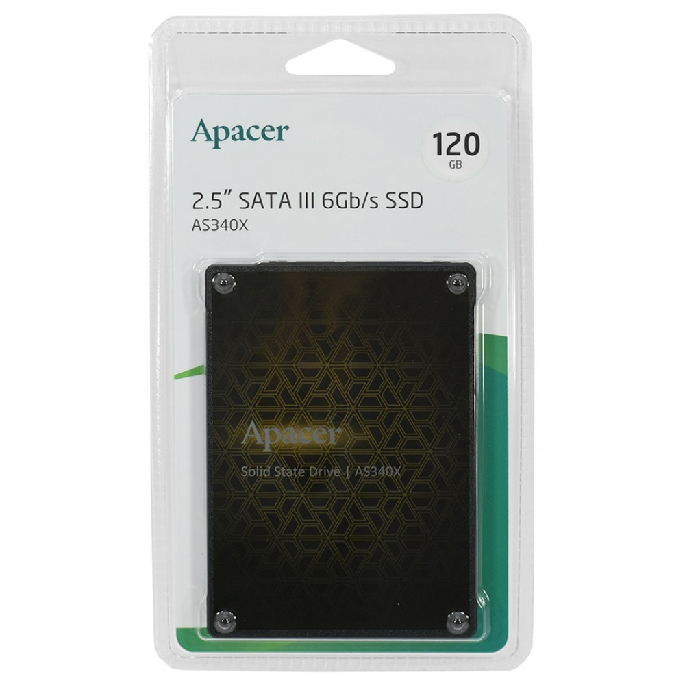 Накопичувач SSD  120GB Apacer AS340X 2.5