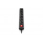 Фільтр живлення REAL-EL RS-6 Protect M 5м Black (EL122300036) Фільтр живлення REAL-EL RS-6 Protect M 5м Black (EL122300036)