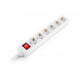 Фільтр живлення REAL-EL RS-6 Protect M 3м White (EL122300033) Фільтр живлення REAL-EL RS-6 Protect M 3м White (EL122300033)