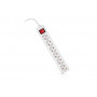 Фільтр живлення REAL-EL RS-6 Protect M 5м White (EL122300035) Фільтр живлення REAL-EL RS-6 Protect M 5м White (EL122300035)