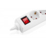 Фільтр живлення REAL-EL RS-6 Protect M 1.8м White (EL122300031) Фільтр живлення REAL-EL RS-6 Protect M 1.8м White (EL122300031)