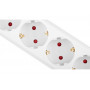 Фільтр живлення REAL-EL RS-6 Protect M 1.8м White (EL122300031) Фільтр живлення REAL-EL RS-6 Protect M 1.8м White (EL122300031)