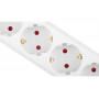 Фільтр живлення REAL-EL RS-Protect M 1.8м White (EL122300025) Фільтр живлення REAL-EL RS-Protect M 1.8м White (EL122300025)