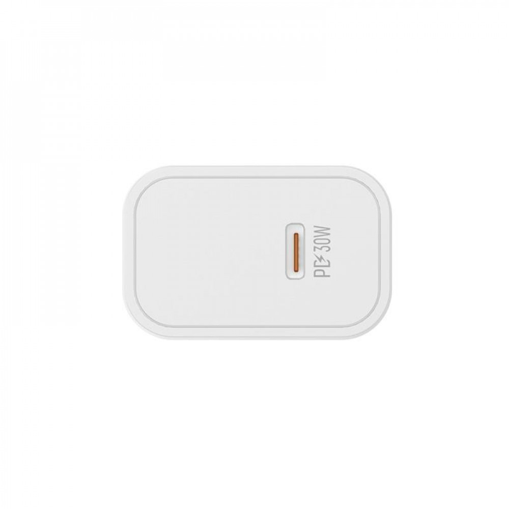 Мережевий зарядний пристрій ColorWay Power Delivery Port PPS USB Type-C (30W) White (CW-CHS038PD-WT)