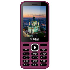 Мобiльний телефон Sigma mobile X-style 31 Power Type-C Dual Sim Purple Мобiльний телефон Sigma mobile X-style 31 Power Type-C Dual Sim Purple