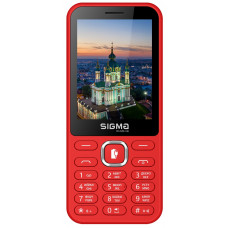 Мобiльний телефон Sigma mobile X-style 31 Power Type-C Dual Sim Red Мобiльний телефон Sigma mobile X-style 31 Power Type-C Dual Sim Red