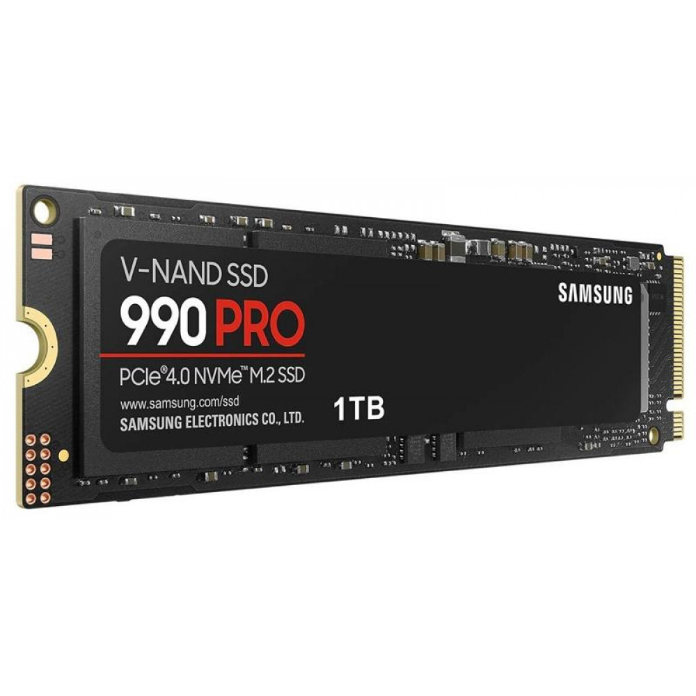 Накопичувач SSD  1ТB Samsung 990 PRO M.2 2280 PCIe 4.0 x4 NVMe V-NAND TLC (MZ-V9P1T0BW)