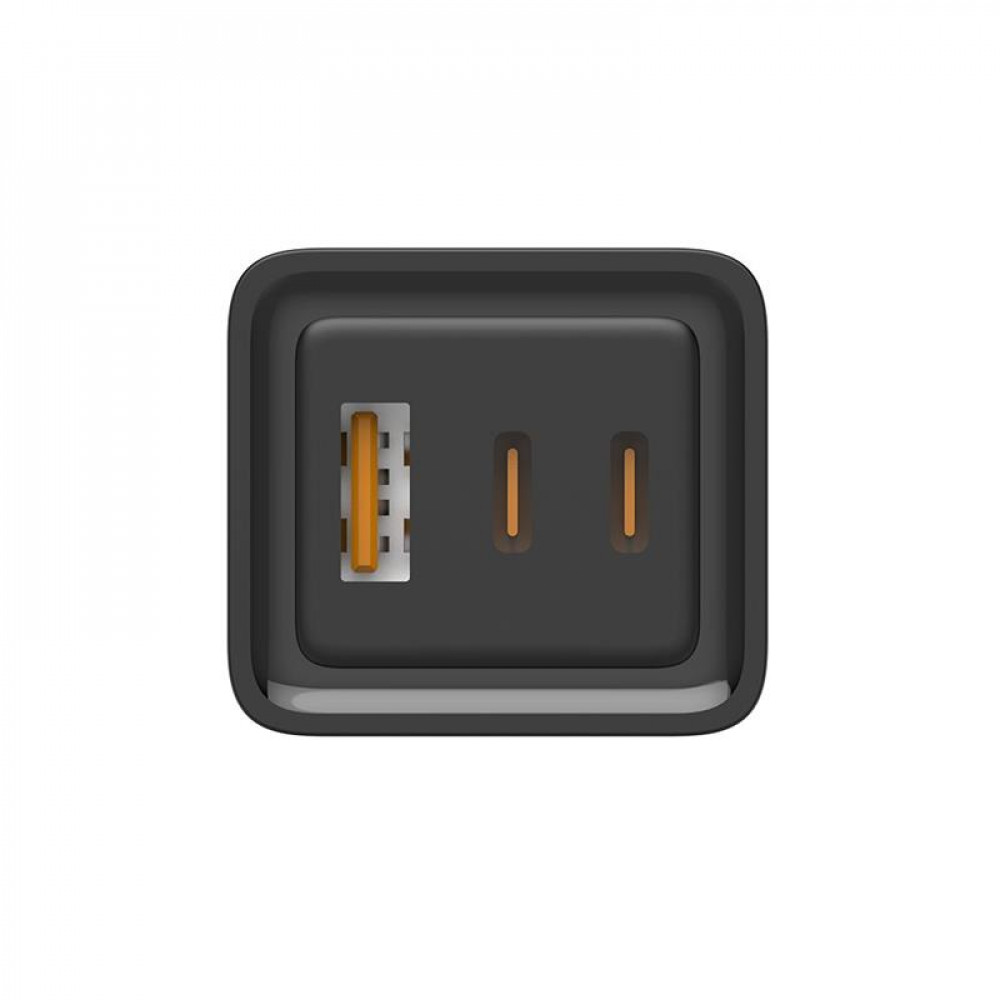 Мережевий зарядний пристрій ColorWay GaN3 Pro Power Delivery (2USB Type-C PDx3A;1USBx3A) Black (CW-CHS039PD-BK)