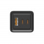 Мережевий зарядний пристрій ColorWay GaN3 Pro Power Delivery (2USB Type-C PDx3A;1USBx3A) Black (CW-CHS039PD-BK)