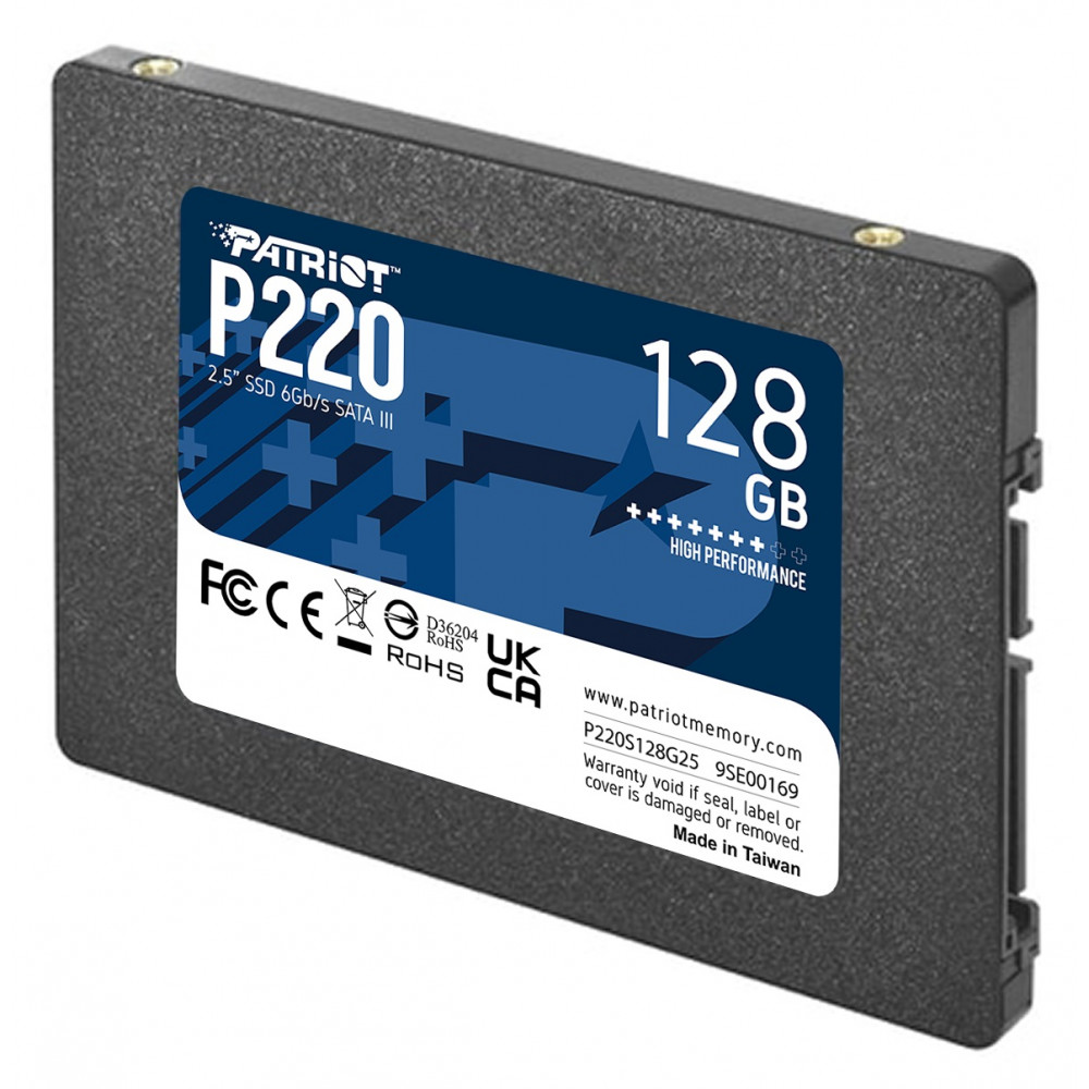 Накопичувач SSD  128GB Patriot P220 2.5