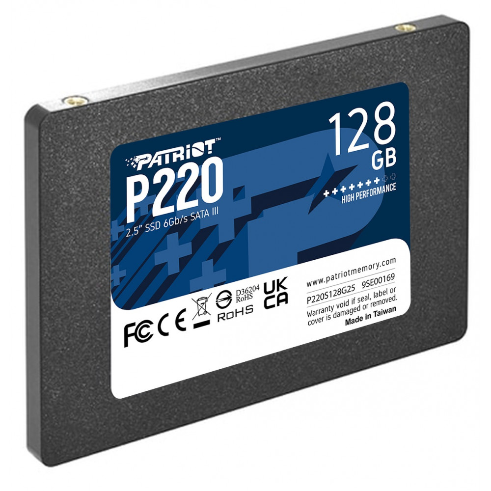 Накопичувач SSD  128GB Patriot P220 2.5