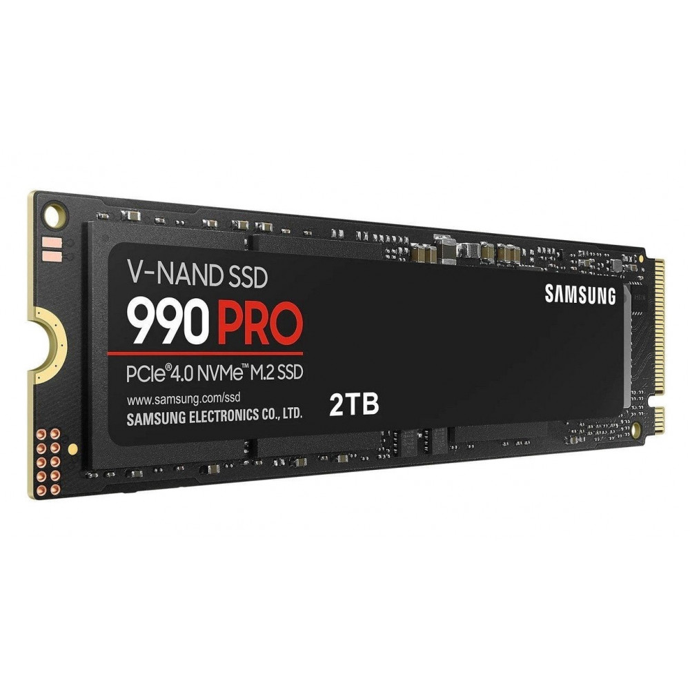 Накопичувач SSD  2ТB Samsung 990 PRO M.2 2280 PCIe 4.0 x4 NVMe V-NAND TLC (MZ-V9P2T0BW)