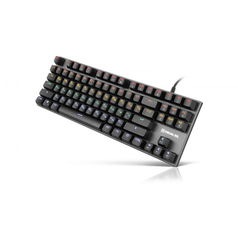 Клавіатура REAL-EL M 05 Grey USB