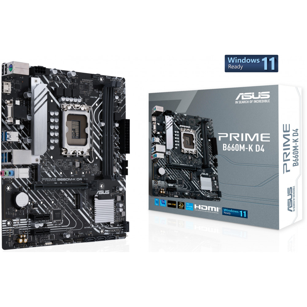 Материнська плата Asus Prime B660M-K D4 Socket 1700
