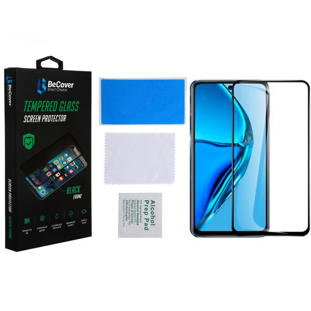 Захисне скло BeCover для Infinix Hot 20 (X6826B) Black (708542)